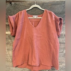 Madewell Lightspun Westing Shirt Sz. Large